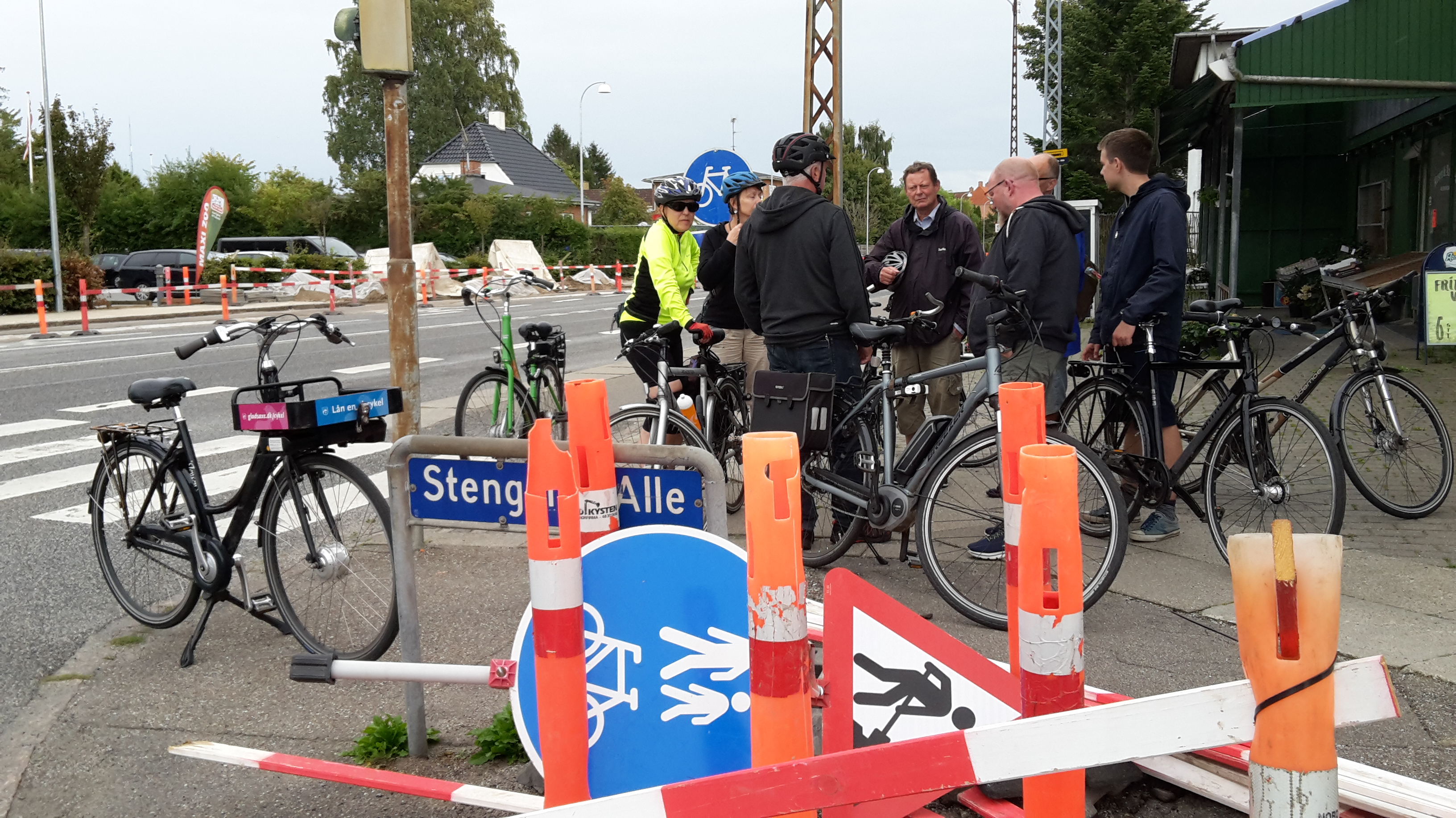 Cykeltur med udvalget