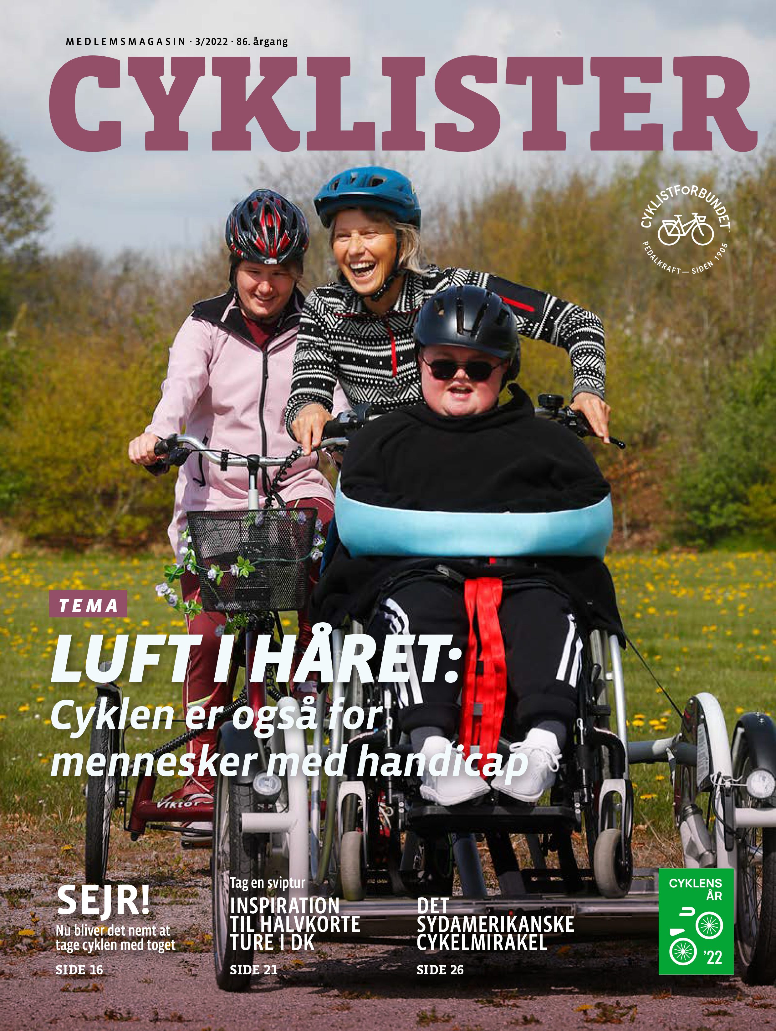 Forside Cyklister # 3 2022