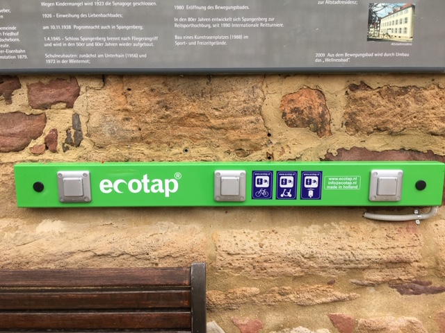 Ladepanel fra tysk rådhus